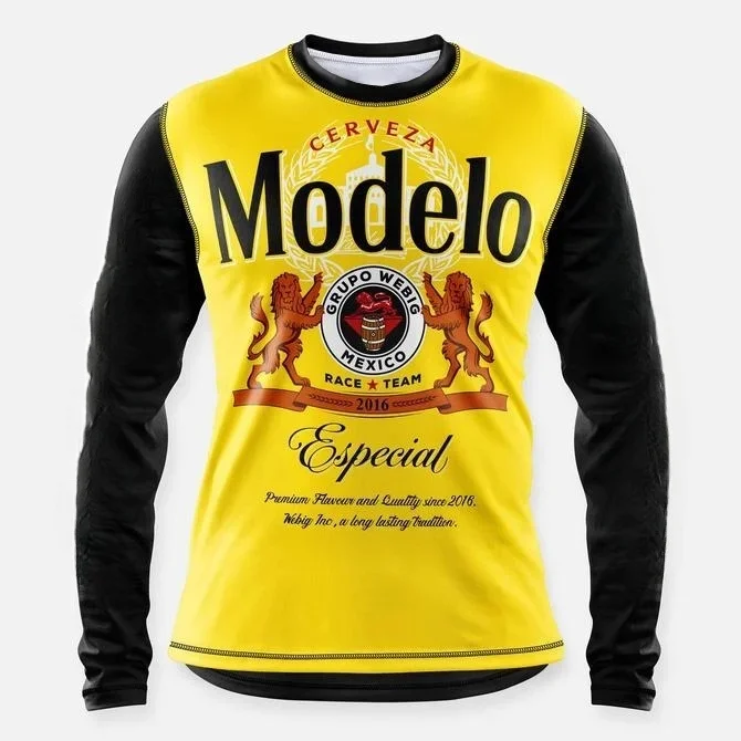 Classic Retro Motorcycle T-shirt Corona Racing Long Sleeved Men's Comfortable and Casual Breathable Sweat Absorbing T-shirt
Classic Retro Motorcycle T-shirt Corona Racing Long Sleeved Men's Comfortable and Casual Breathable Sweat Absorbing T-shirt