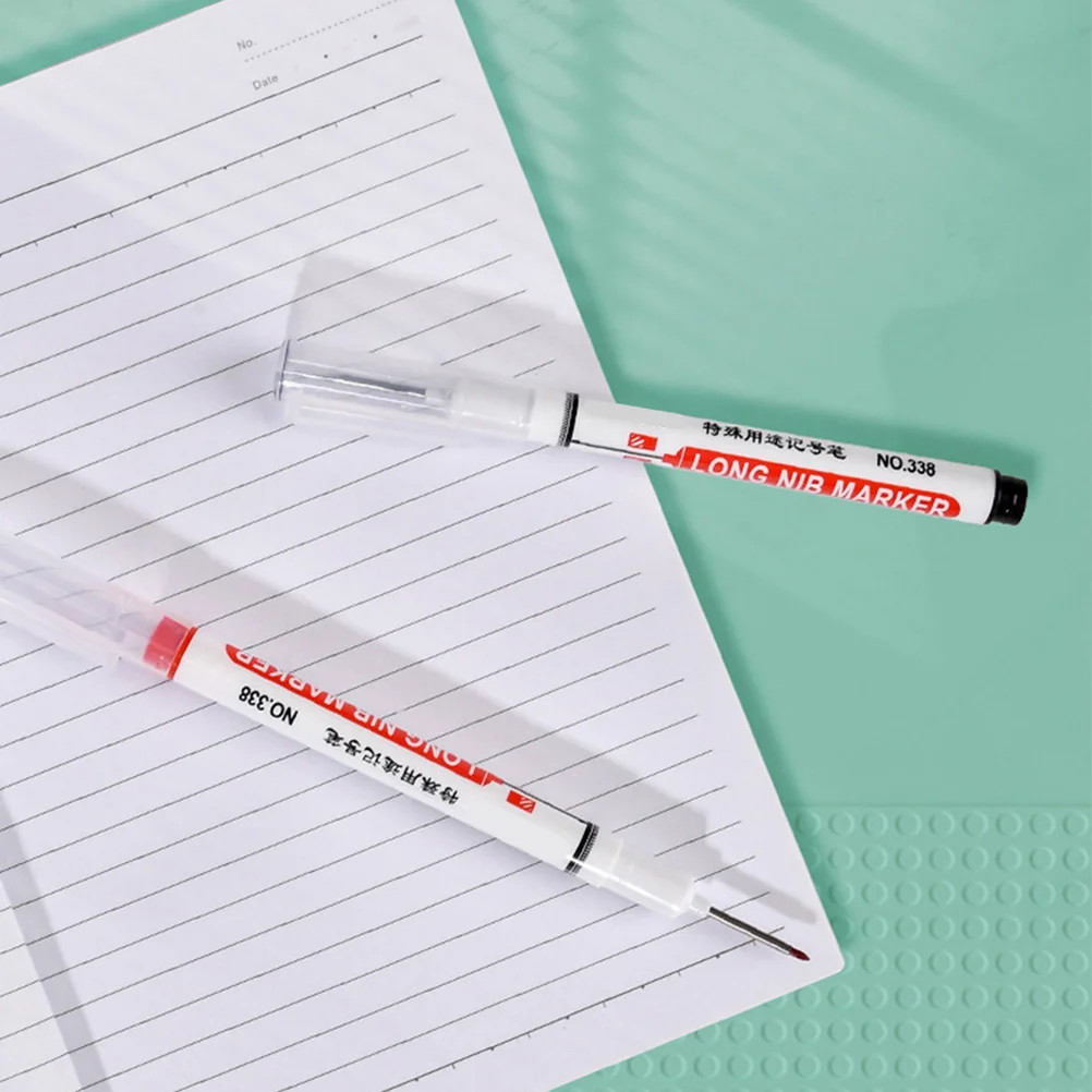 4Pcs Deep Hole Marker Pens with Extended Tip for Accurate Drill Position Marking on Wood Steel Furniture Manufacturing Use
4Pcs Deep Hole Marker Pens with Extended Tip for Accurate Drill Position Marking on Wood Steel Furniture Manufacturing Use