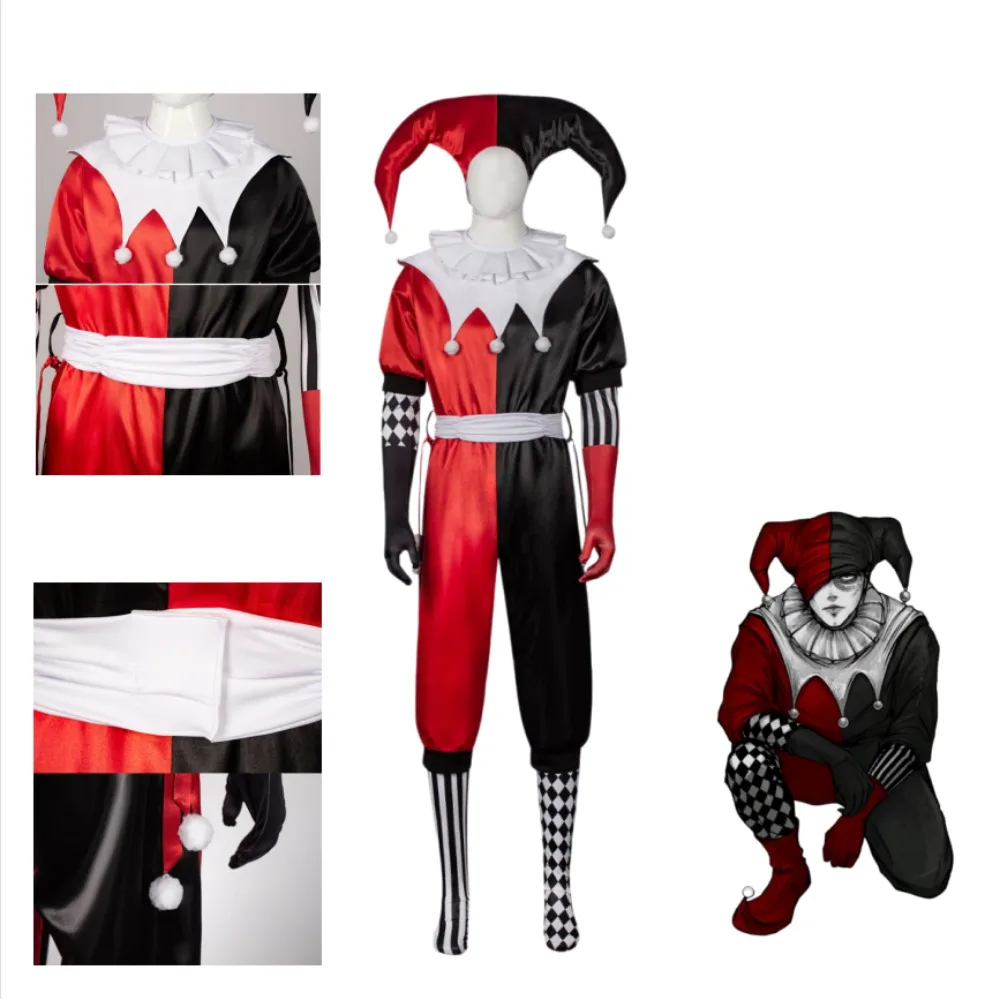 Joker & Queen Cosplay Costume Full Set Bodysuit Accessories Hat Adult Men Women Halloween Comic Con Carnival Party Outfit
Joker & Queen Cosplay Costume Full Set Bodysuit Accessories Hat Adult Men Women Halloween Comic Con Carnival Party Outfit
