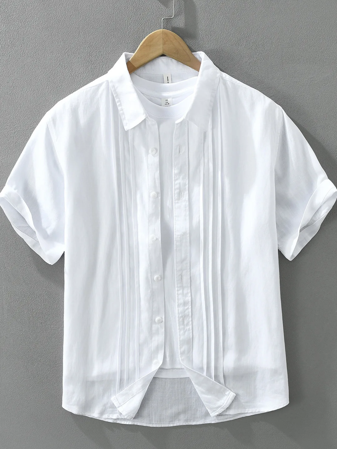 Design Sensation Men's Short Sleeve Linen Shirt Thin Breathable Sun Protection Casual Lenzing Hemp Material Leisure Shirt
Design Sensation Men's Short Sleeve Linen Shirt Thin Breathable Sun Protection Casual Lenzing Hemp Material Leisure Shirt