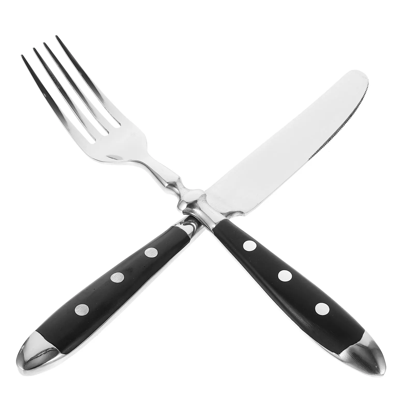 1 Set Stainless Steel Steak Cutlery Fork Cutter Western Tableware Ergonomic Wear-Resistant Portable Butter Spreader Household
1 Set Stainless Steel Steak Cutlery Fork Cutter Western Tableware Ergonomic Wear-Resistant Portable Butter Spreader Household