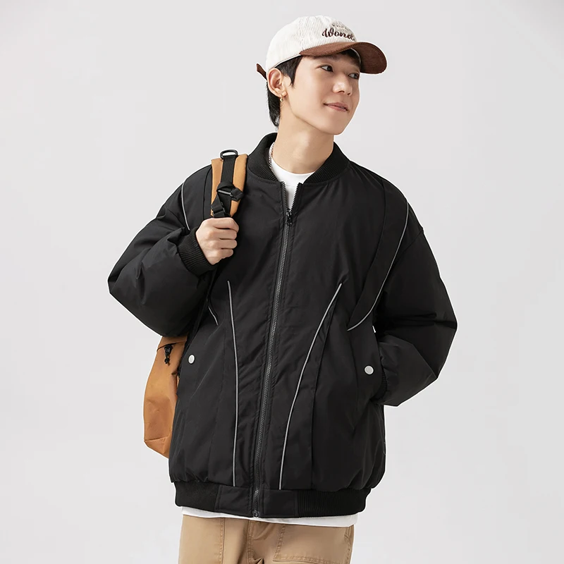 Зимняя куртка Berlin Clothing в американском ретро-стиле, повседневная, хлопковая, с длинными рукавами, из полиэфирного волокна, 100% полиэстер
Зимняя куртка Berlin Clothing в американском ретро-стиле, повседневная, хлопковая, с длинными рукавами, из полиэфирного волокна, 100% полиэстер