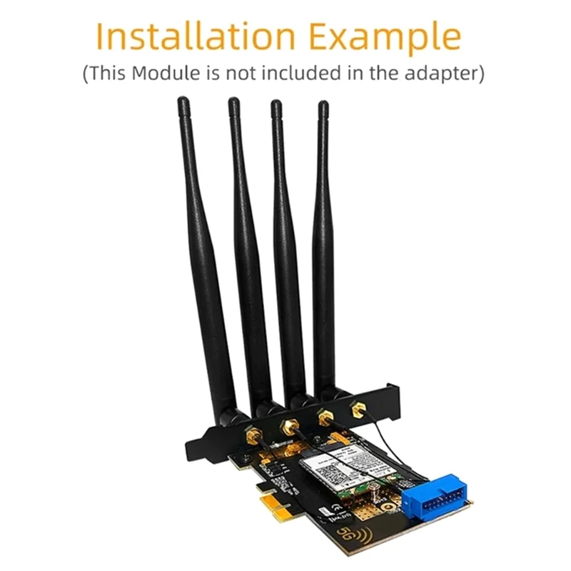 SCLL-M.2 B Key USB3.0 и Pcie 5G Dual Bus Карта адаптера 5G-WWAN, карта настольного адаптера с 4 антеннами SIM-слотами Простая в использовании
SCLL-M.2 B Key USB3.0 и Pcie 5G Dual Bus Карта адаптера 5G-WWAN, карта настольного адаптера с 4 антеннами SIM-слотами Простая в использовании