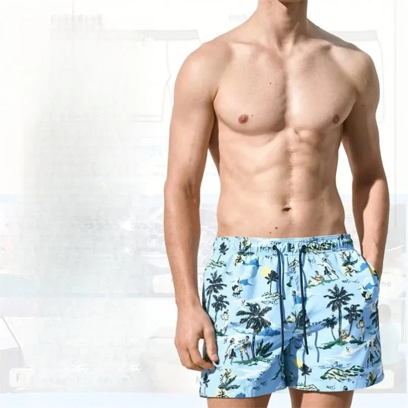 High-quality beach shorts and swim trunks Quick-dry waterproof 100% polyester casual style swimsuit
High-quality beach shorts and swim trunks Quick-dry waterproof 100% polyester casual style swimsuit