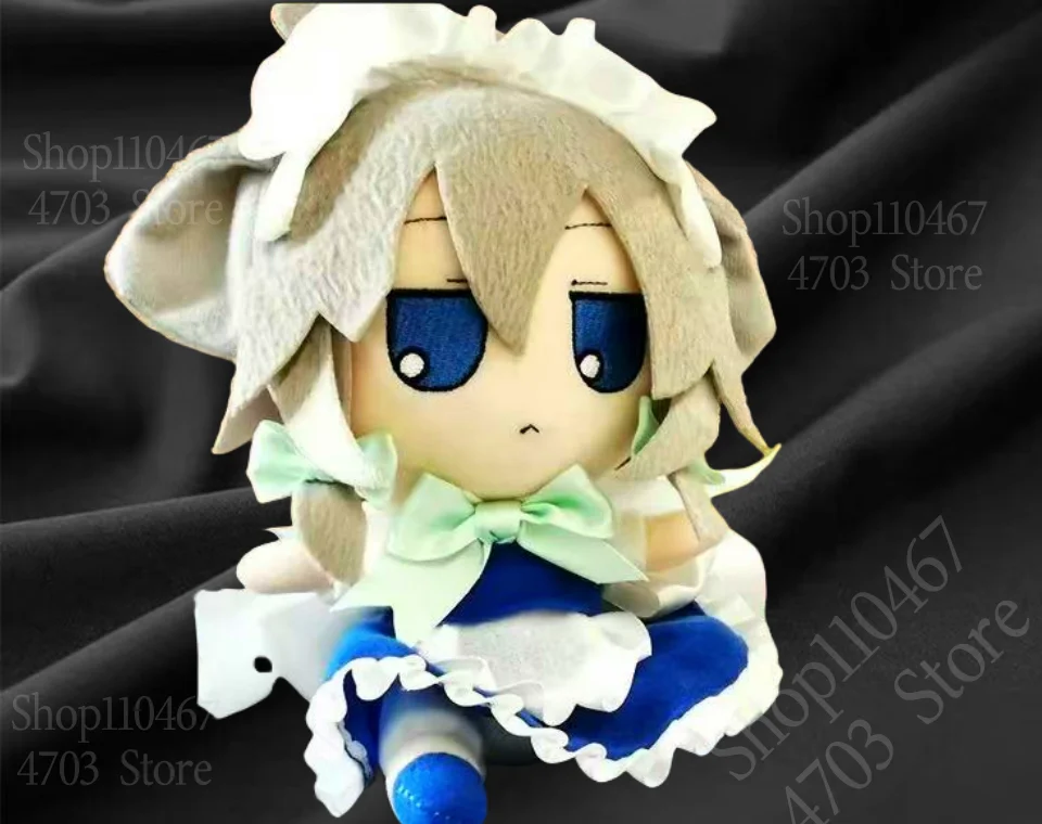 Прекрасный TouHou Project Fumo Inu Sakuya, плюшевая фигурка для косплея, сидящая милая кавайная аниме-игрушка в подарок для мальчиков и девочек
Прекрасный TouHou Project Fumo Inu Sakuya, плюшевая фигурка для косплея, сидящая милая кавайная аниме-игрушка в подарок для мальчиков и девочек