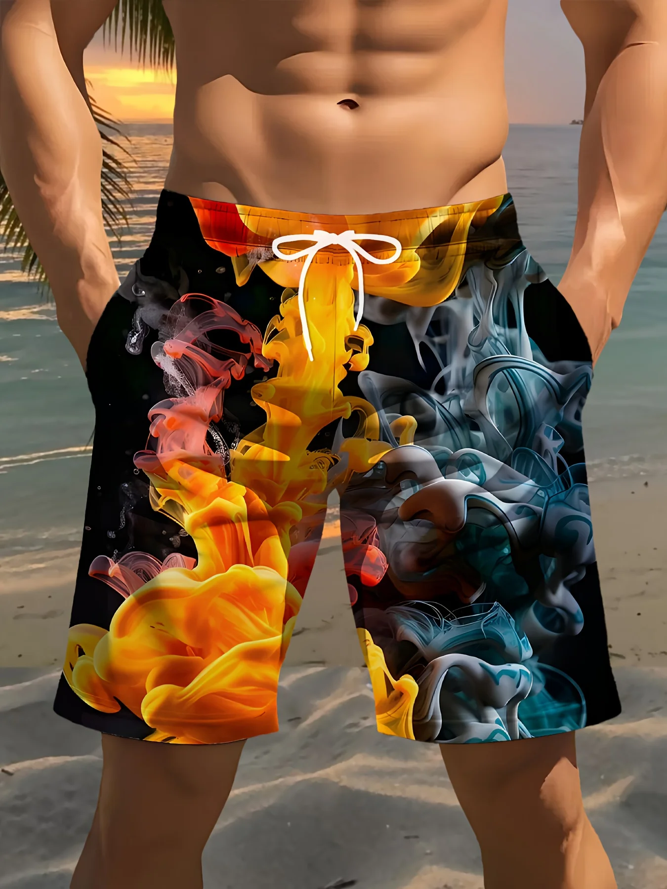 Мужские пляжные шорты с градиентным принтом в виде акул, на шнурке, быстросохнущие, повседневные, для плавания, 2026
Мужские пляжные шорты с градиентным принтом в виде акул, на шнурке, быстросохнущие, повседневные, для плавания, 2026