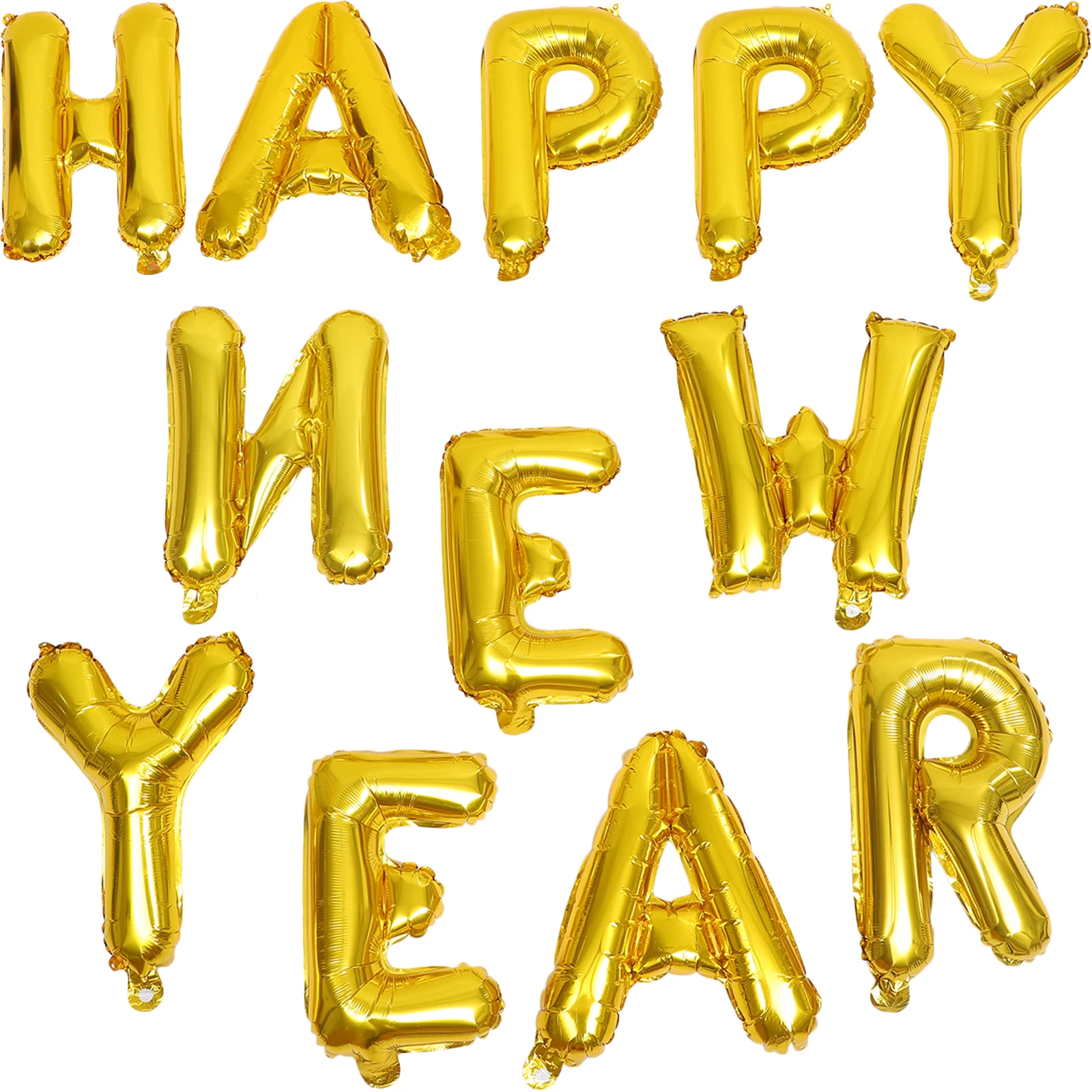 16 inch HAPPY NEW YEAR Letter Balloons Silver Aluminum Foil New Year Party Decorations Celebrations Supplies Ornament Layout
16 inch HAPPY NEW YEAR Letter Balloons Silver Aluminum Foil New Year Party Decorations Celebrations Supplies Ornament Layout