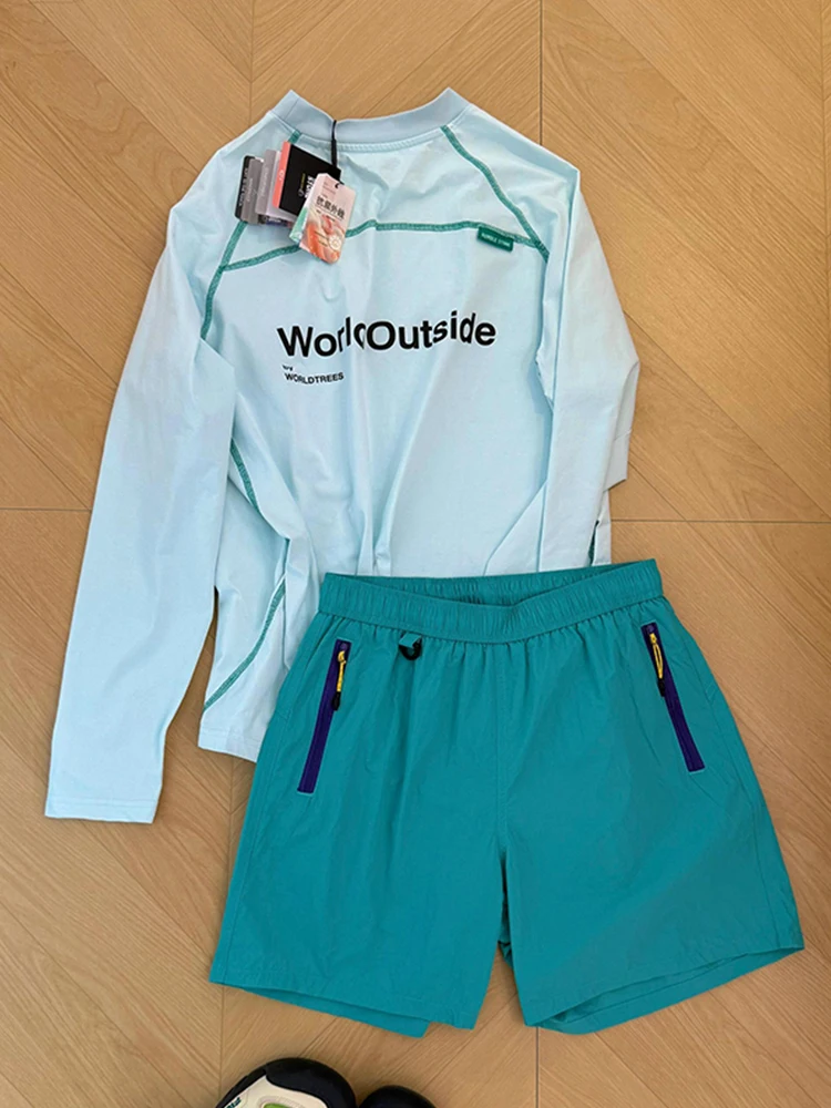 Спортивный комплект для улицы, женская летняя футболка из тонкого ледяного шелка Qui Dry, велосипедный костюм UPF50, защита от солнца, дорожный велосипед, езда...
Спортивный комплект для улицы, женская летняя футболка из тонкого ледяного шелка Qui Dry, велосипедный костюм UPF50, защита от солнца, дорожный велосипед, езда...