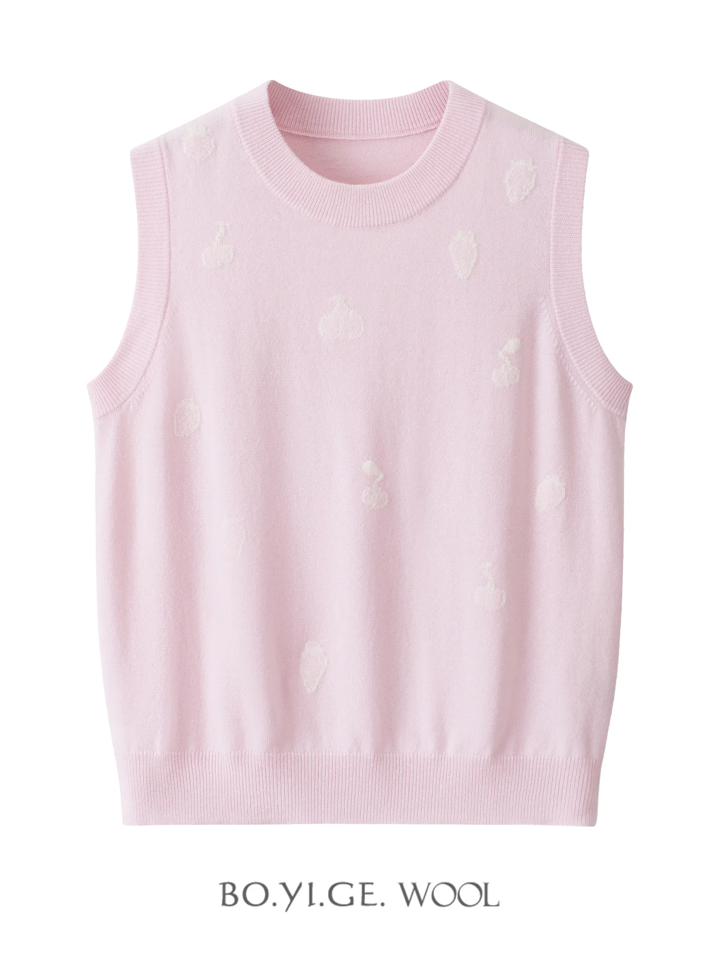 2025 New Women's Knitted Wool Vest round Ne Svel Soft Wool 00% Ele Sle Fruit Pattern Warmth Suitable for Teens
2025 New Women's Knitted Wool Vest round Ne Svel Soft Wool 00% Ele Sle Fruit Pattern Warmth Suitable for Teens