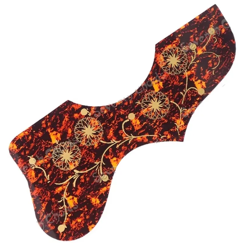 4 Pcs Gold Flower Acoustic Guitar Pickguard Pick Guard Anti-scratch Plate Guitar Part Red White Brown Black Guitar Accessories
4 Pcs Gold Flower Acoustic Guitar Pickguard Pick Guard Anti-scratch Plate Guitar Part Red White Brown Black Guitar Accessories