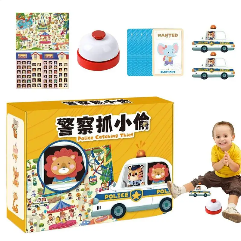 Thief Catching Strategy Game Two-Player Puzzle Toy Interactive Board Game Preschool Learning Activities Children Educational Toy
Thief Catching Strategy Game Two-Player Puzzle Toy Interactive Board Game Preschool Learning Activities Children Educational Toy