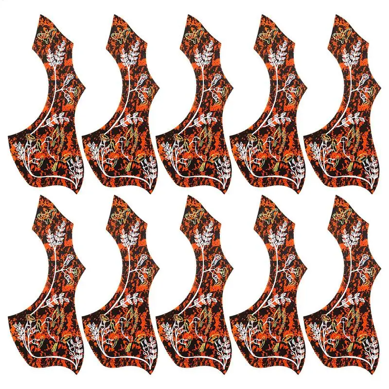 Acoustic Pickguard 10 Pieces PVC Acoustic Guitar Pick Guard Musical Instruments Supplies For Beginners Family Friends Home
Acoustic Pickguard 10 Pieces PVC Acoustic Guitar Pick Guard Musical Instruments Supplies For Beginners Family Friends Home