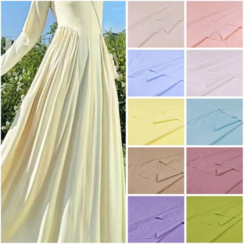 Anti Ultraviolet Quick Drying Fabric for Sun Protection Sportswear Outdoor Clothing Diy Sewing Material Ultra Thin Cloth
Anti Ultraviolet Quick Drying Fabric for Sun Protection Sportswear Outdoor Clothing Diy Sewing Material Ultra Thin Cloth