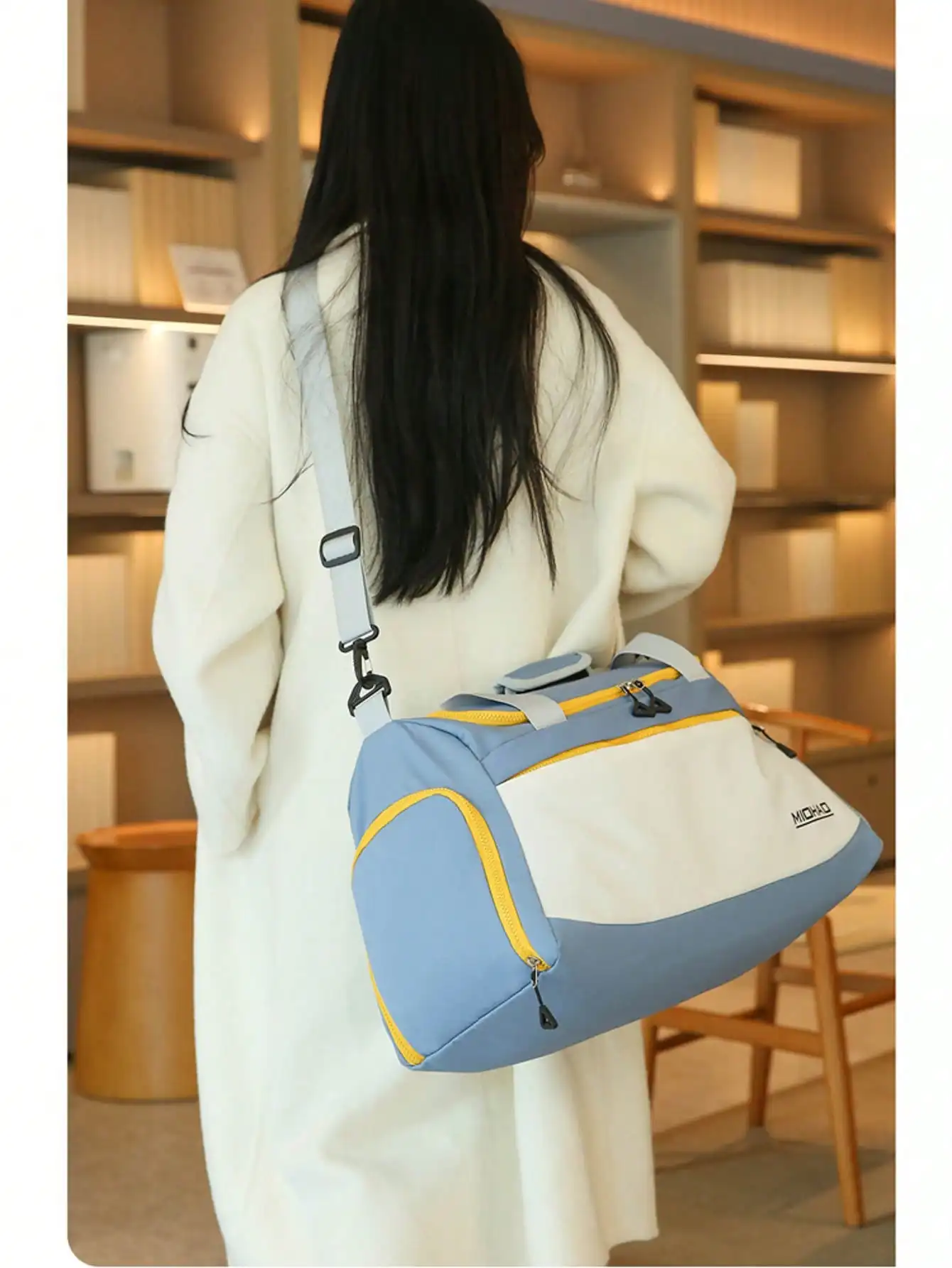 Fitness bag, training bag, sports bag, handbag, luggage bag, short distance travel bag, men's and women's lar
Fitness bag, training bag, sports bag, handbag, luggage bag, short distance travel bag, men's and women's lar