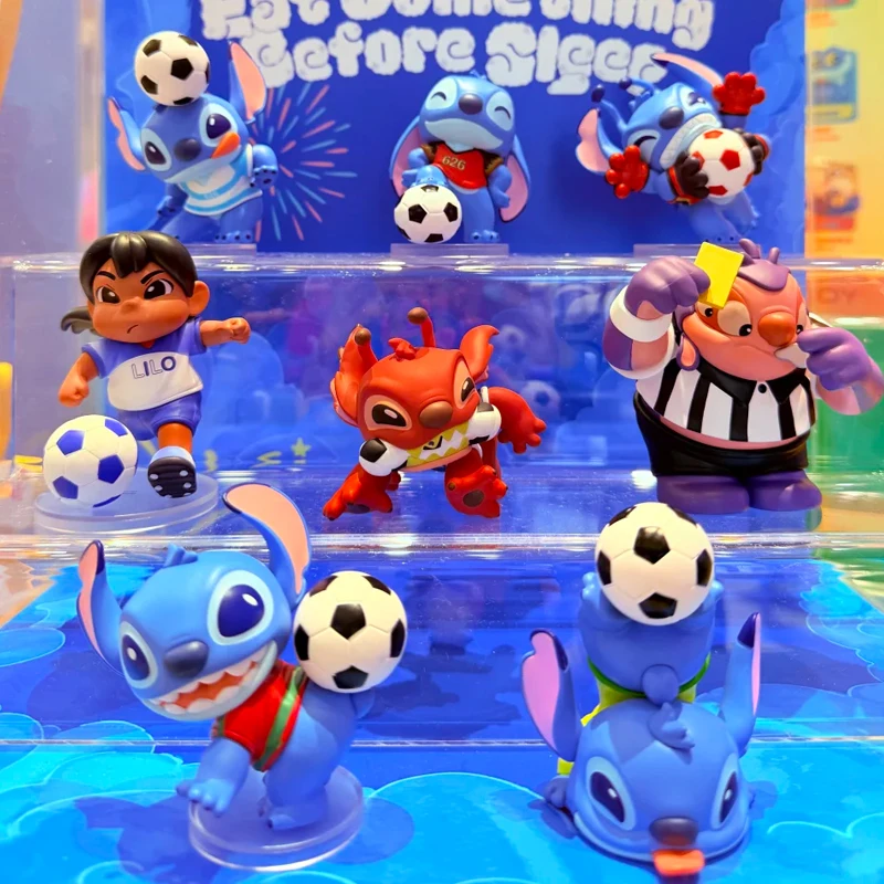 Stitch Goal! See You On The Court Series Blind Box Kawaii Action Figure Room Decorat Cartoon Toy Model Surprise Collectible Gift
Stitch Goal! See You On The Court Series Blind Box Kawaii Action Figure Room Decorat Cartoon Toy Model Surprise Collectible Gift