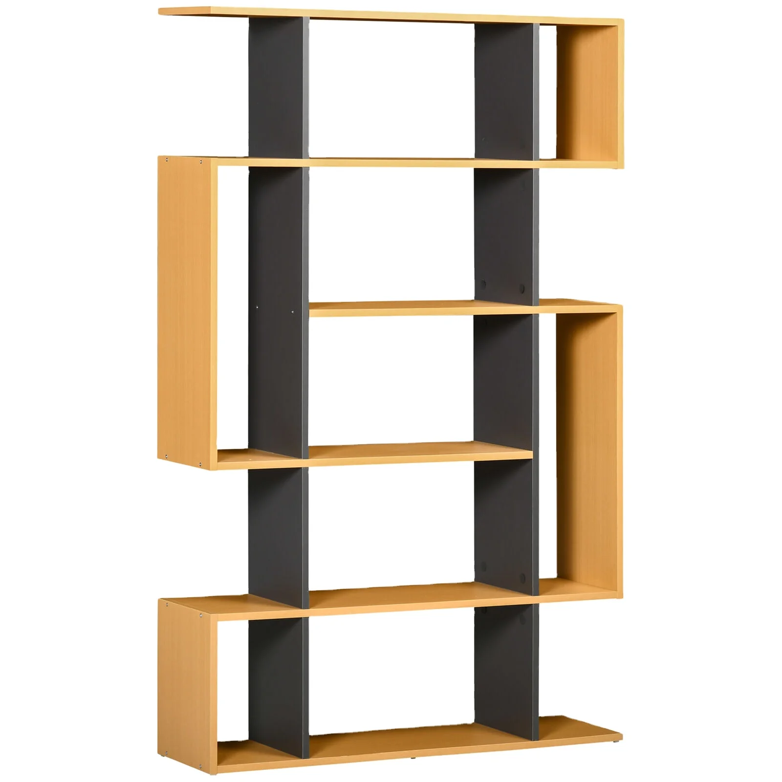 5-Tier Bookshelf Freestanding Decorative Storage Shelves For Home Natural Bookshelf
5-Tier Bookshelf Freestanding Decorative Storage Shelves For Home Natural Bookshelf