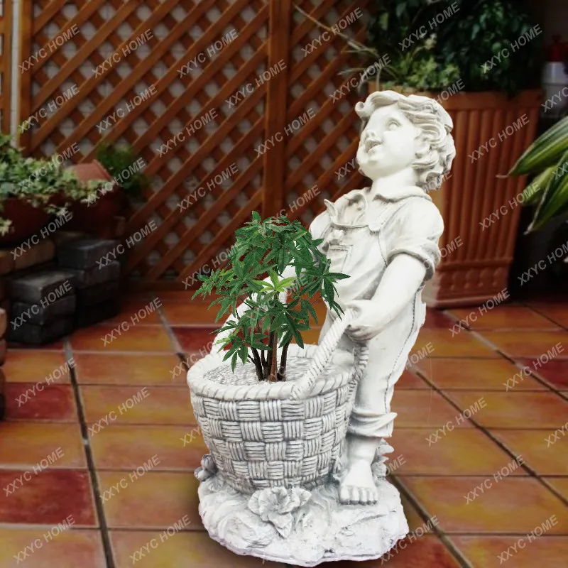 L Courtyard Creative Garden Balcony Flower Pot Sculpture Green Plant Flower Pot Flower Pot Decoration
L Courtyard Creative Garden Balcony Flower Pot Sculpture Green Plant Flower Pot Flower Pot Decoration