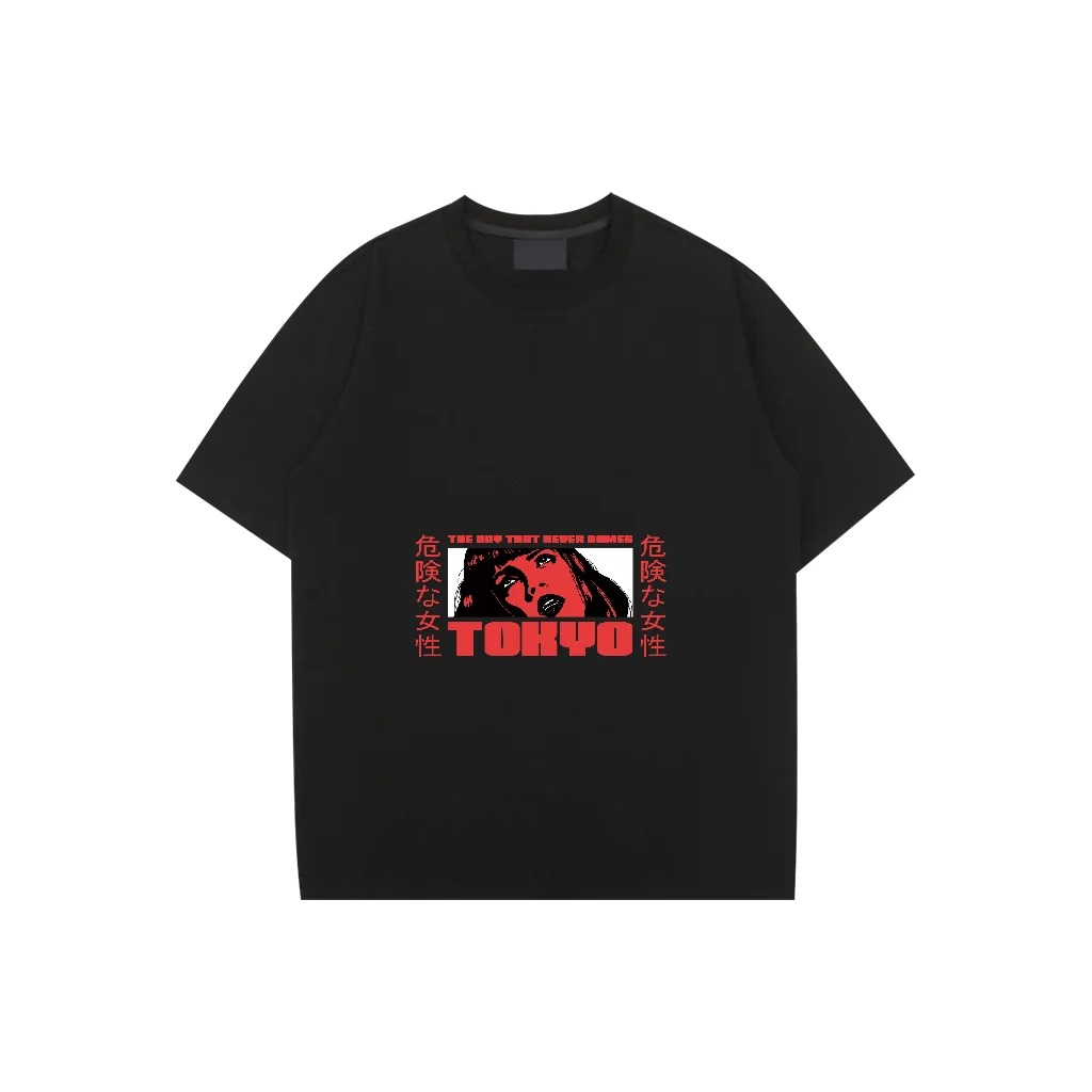 Summer Cotton Loose Washed Tops Tees Print T-Shirt Mens Tokyo Streetwear Vintage Black T-Shirt Harajuku Oversized T-Shirt
Summer Cotton Loose Washed Tops Tees Print T-Shirt Mens Tokyo Streetwear Vintage Black T-Shirt Harajuku Oversized T-Shirt