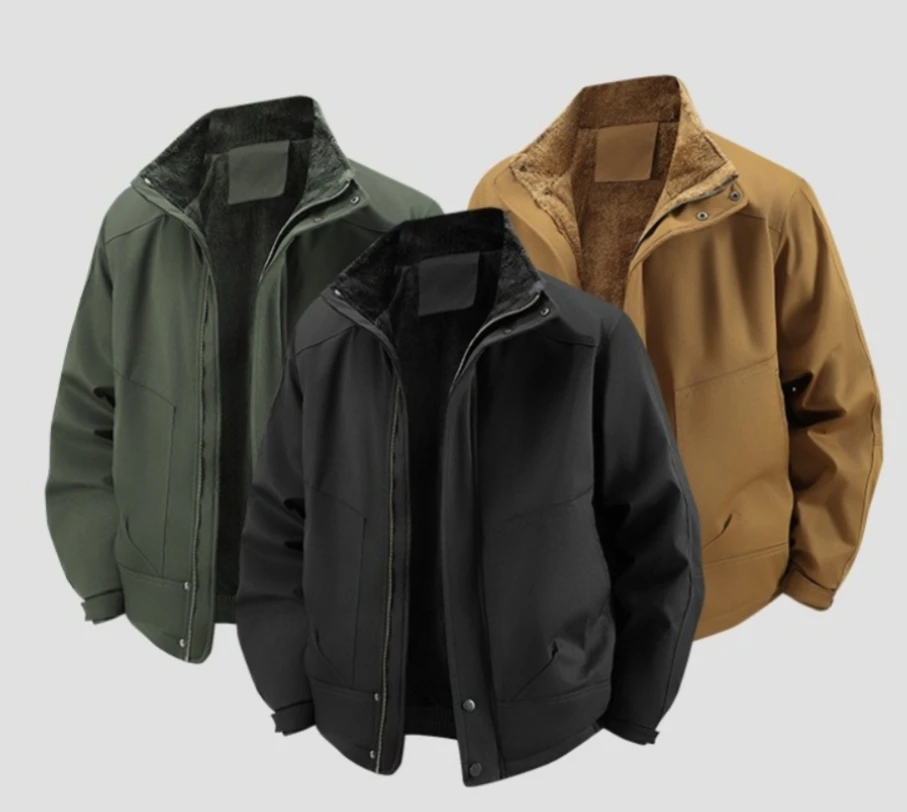 Мужская зимняя флисовая куртка-бомбер, утепленная, однотонная, с множеством карманов, повседневная, свободного кроя, в стиле карго, верхняя одежда, с воротником-стойкой, теплая, на молнии
Мужская зимняя флисовая куртка-бомбер, утепленная, однотонная, с множеством карманов, повседневная, свободного кроя, в стиле карго, верхняя одежда, с воротником-стойкой, теплая, на молнии