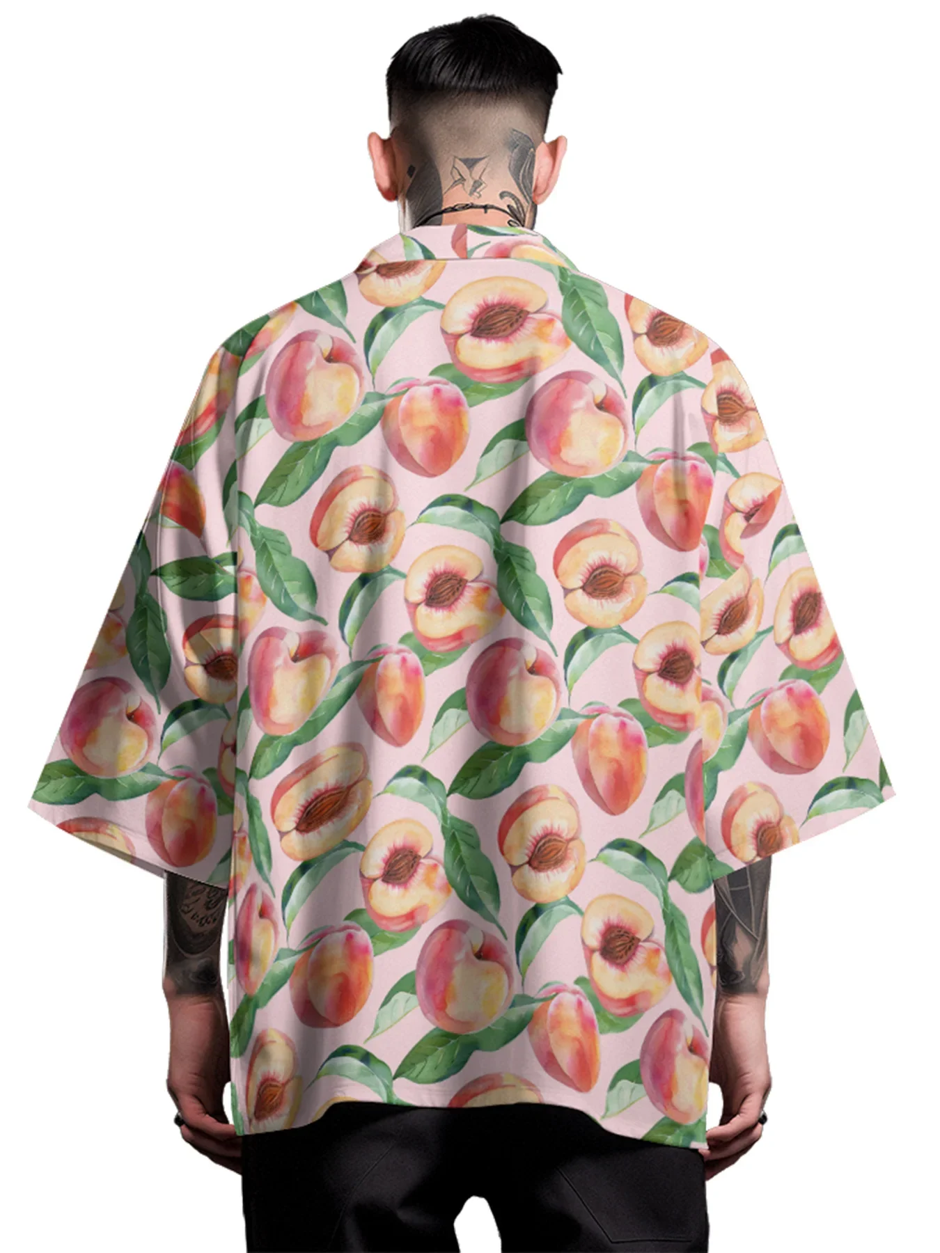 Summer Samurai Kimono Fruit Print Haori Traditional Kimono Cosplay Japanese Fashion Fresh Yukata Men Shirt Robe Women Cardigan
Summer Samurai Kimono Fruit Print Haori Traditional Kimono Cosplay Japanese Fashion Fresh Yukata Men Shirt Robe Women Cardigan