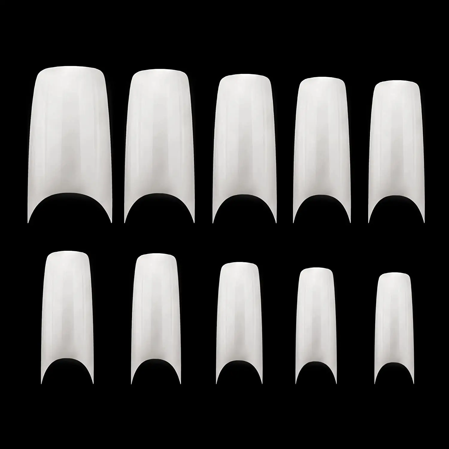 100Packs Natural U-Shape Nail Tips Clear Half Cover Acrylic UV Gel False Nails 10 Sizes Nail Salons DIY Nail Art Fake Nail
100Packs Natural U-Shape Nail Tips Clear Half Cover Acrylic UV Gel False Nails 10 Sizes Nail Salons DIY Nail Art Fake Nail