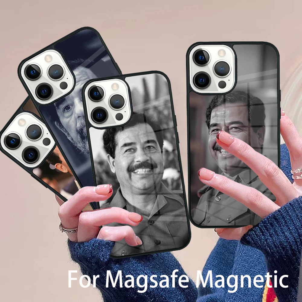 Arabic Iraq Saddam Hussein Phone Case Magesafe Magnetic Wireless Charge Cover For IPhone 16 11 12 13 14 15 Pro Max Plus Mini
Arabic Iraq Saddam Hussein Phone Case Magesafe Magnetic Wireless Charge Cover For IPhone 16 11 12 13 14 15 Pro Max Plus Mini
