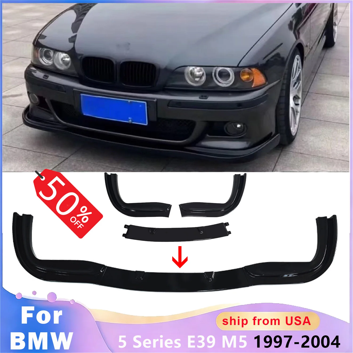 Локальный передний бампер США, спойлер, разделитель губ, нижняя защита, диффузор, модифицированный для BMW 5 серии E39 M5 1997-2004, обвесы
Локальный передний бампер США, спойлер, разделитель губ, нижняя защита, диффузор, модифицированный для BMW 5 серии E39 M5 1997-2004, обвесы
