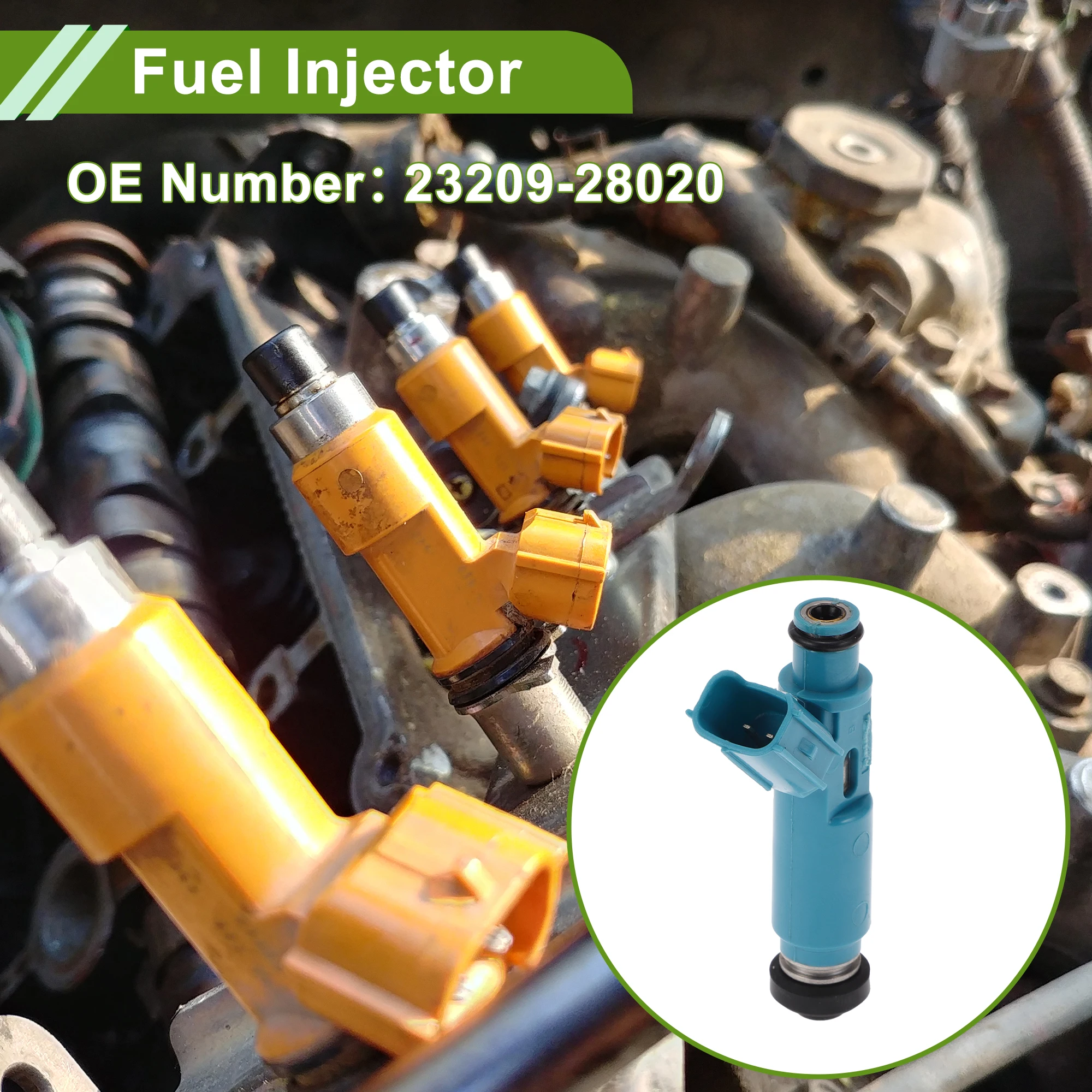 Топливная форсунка UXCELL No 23209-28020 для Toyota Highlander Base 2.4 2001-2004, 1 шт.
Топливная форсунка UXCELL No 23209-28020 для Toyota Highlander Base 2.4 2001-2004, 1 шт.