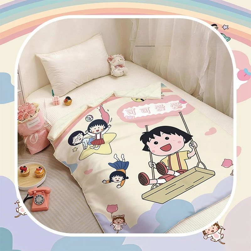 Cotton Cherry Small Meatballs All Cotton Summer Cool Student Dormitory Air Conditioning Thin Blanket 110x150cm Y2k Fashion Toy
Cotton Cherry Small Meatballs All Cotton Summer Cool Student Dormitory Air Conditioning Thin Blanket 110x150cm Y2k Fashion Toy