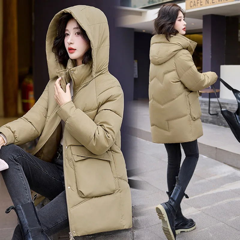 Kawaii Winter Jacket Women Winter Overcoat Quilt Jacket Hooded Casual Loose Winter Parka Quilted Coat Warm Cotton Padded Outwear
Kawaii Winter Jacket Women Winter Overcoat Quilt Jacket Hooded Casual Loose Winter Parka Quilted Coat Warm Cotton Padded Outwear