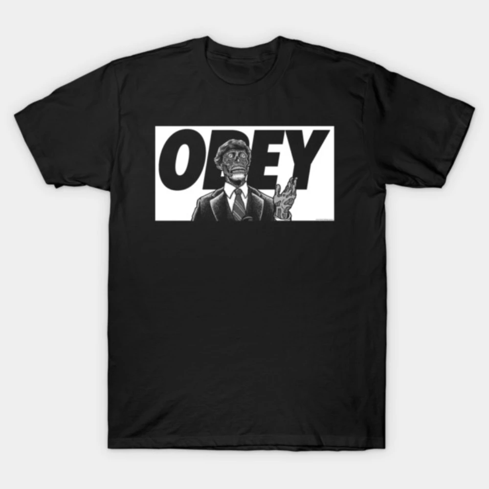 2026 New Arrival Obey Alien President Print Cotton Motorcycle T-shirt for Men Women, Vintage Horror Movie Casual Clothes
2026 New Arrival Obey Alien President Print Cotton Motorcycle T-shirt for Men Women, Vintage Horror Movie Casual Clothes