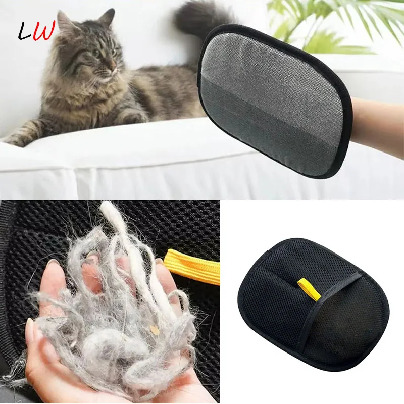 1/2pcs Pet Hair Removal Gloves Double Sided Reusable Grooming Tool For Dogs Cats Fur Cleaning Gloves For Carpets Furniture
1/2pcs Pet Hair Removal Gloves Double Sided Reusable Grooming Tool For Dogs Cats Fur Cleaning Gloves For Carpets Furniture