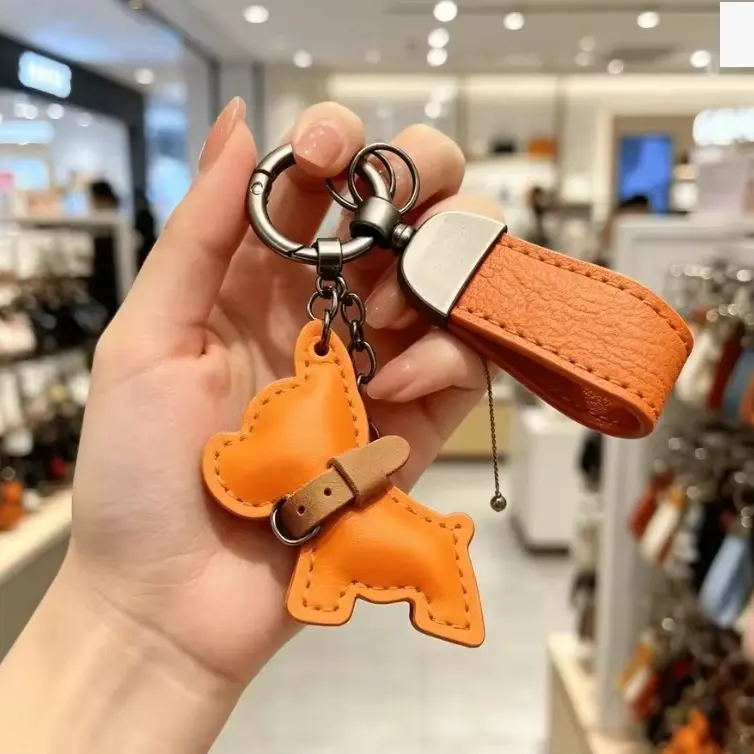 Creativity French Fighting Dog Rotate Keychain Cortex Handmade Bag Bulldog Keyring Custom Souvenir Gift Trinkets Bulk Lady Car
Creativity French Fighting Dog Rotate Keychain Cortex Handmade Bag Bulldog Keyring Custom Souvenir Gift Trinkets Bulk Lady Car