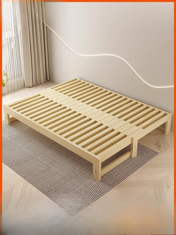 Folding sofa bed dual-purpose solid wood household living room small apartment tatami single simple pull push-pull retractable b
Folding sofa bed dual-purpose solid wood household living room small apartment tatami single simple pull push-pull retractable b