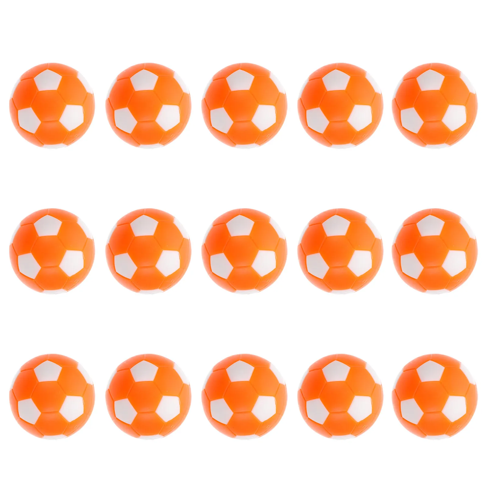 15Pcs Table Football Soccer Machine Replacement Balls Mini Plastic Tabletop Soccer Accessories Desktop Foosball Game Balls
15Pcs Table Football Soccer Machine Replacement Balls Mini Plastic Tabletop Soccer Accessories Desktop Foosball Game Balls