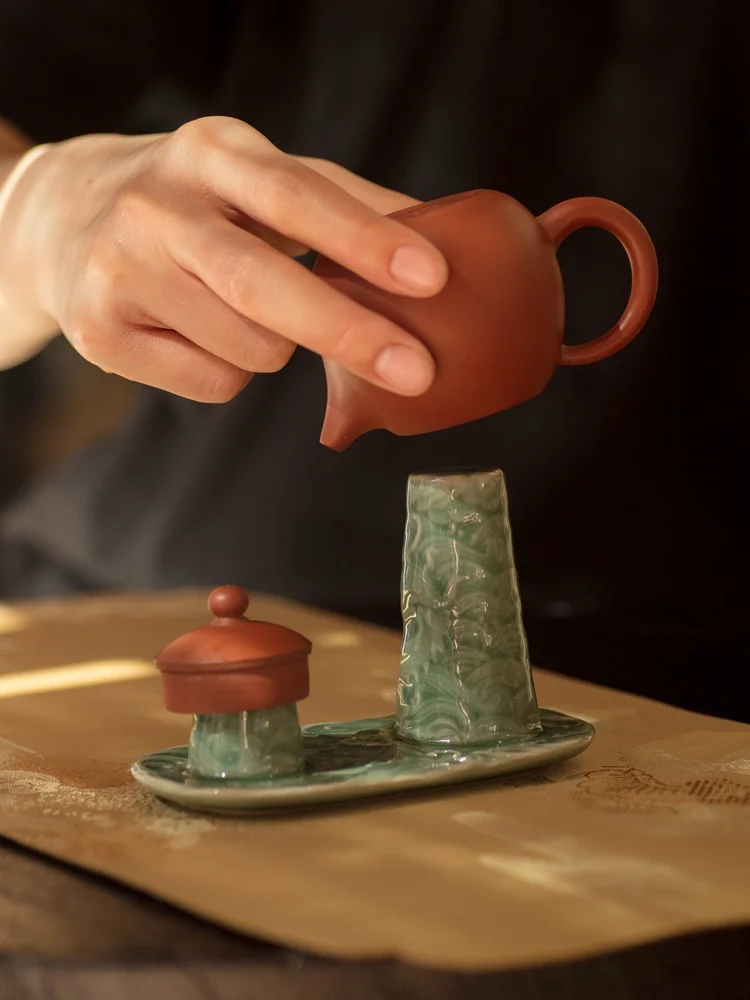 Китайская фарфоровая подставка для крышки чайника с облачным узором, ручная работа, декор для кухни и обеденного стола
Китайская фарфоровая подставка для крышки чайника с облачным узором, ручная работа, декор для кухни и обеденного стола