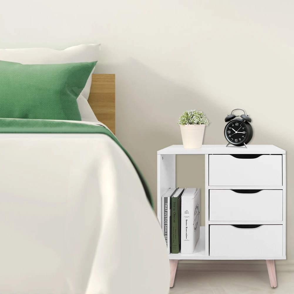 Bedside Table Free Standing Bedroom Bedside Table Night Stand Cabinet with Drawers Foot Storage Organizer
Bedside Table Free Standing Bedroom Bedside Table Night Stand Cabinet with Drawers Foot Storage Organizer