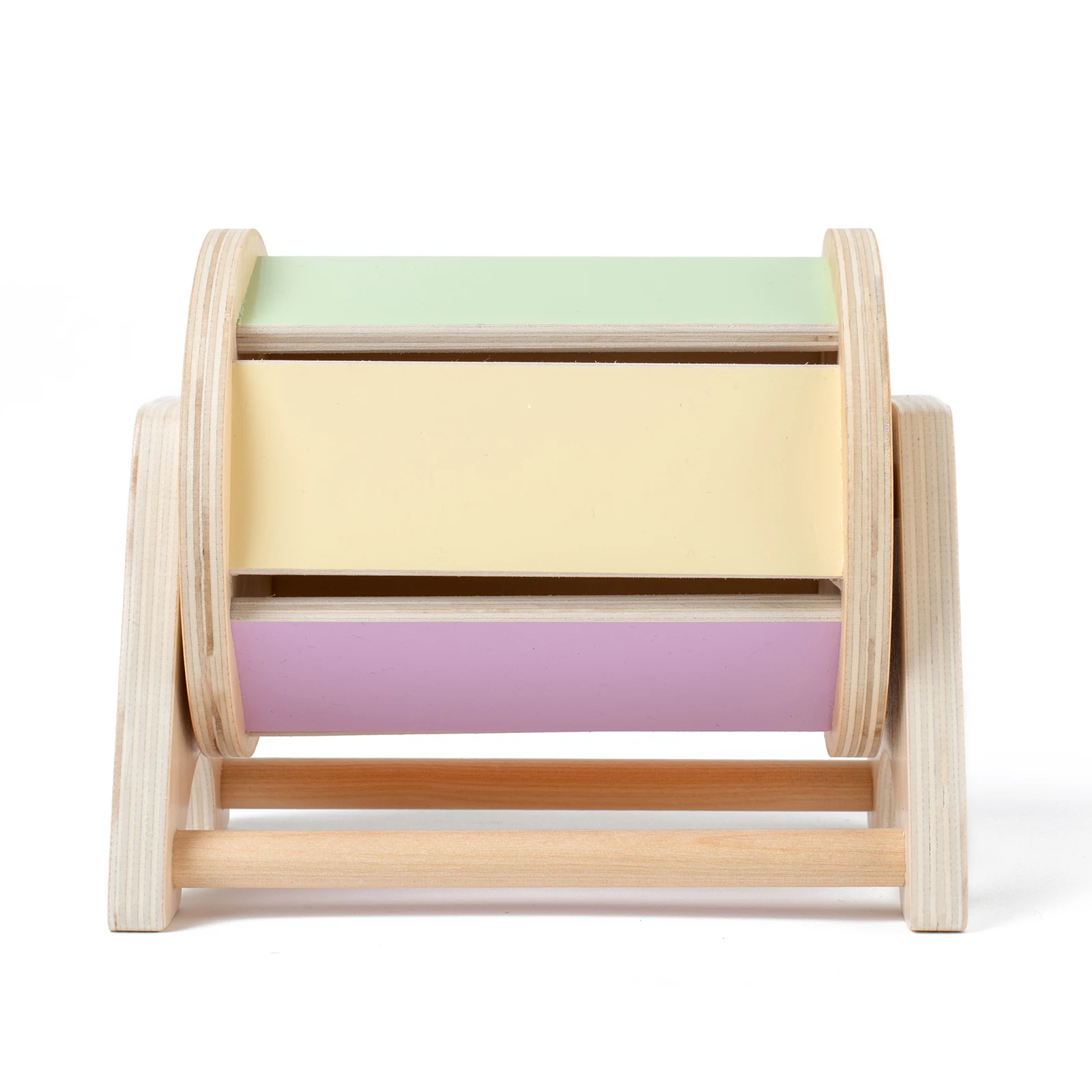 Gently rotate the macaron textile drum to feel the color changes, 360 degree roundness without burrs, caring for small hands 
Gently rotate the macaron textile drum to feel the color changes, 360 degree roundness without burrs, caring for small hands