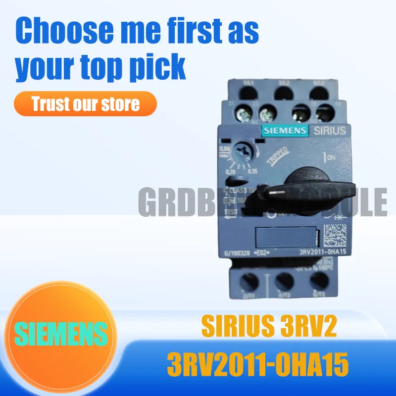 Brand New Original SIMIENS 3RV2011-0HA15 Motor Protection Circuit Breaker
Brand New Original SIMIENS 3RV2011-0HA15 Motor Protection Circuit Breaker