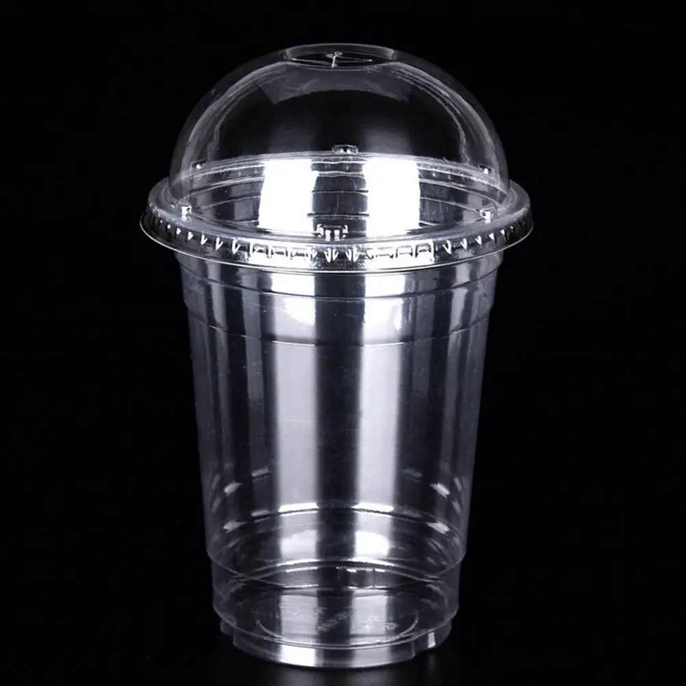50Pcs Plastic Clear Disposable Cups Dome Lids Juice Cups Cold Drinks Takeaway Packaging Transparent Drinking Cup Cold Beverage
50Pcs Plastic Clear Disposable Cups Dome Lids Juice Cups Cold Drinks Takeaway Packaging Transparent Drinking Cup Cold Beverage