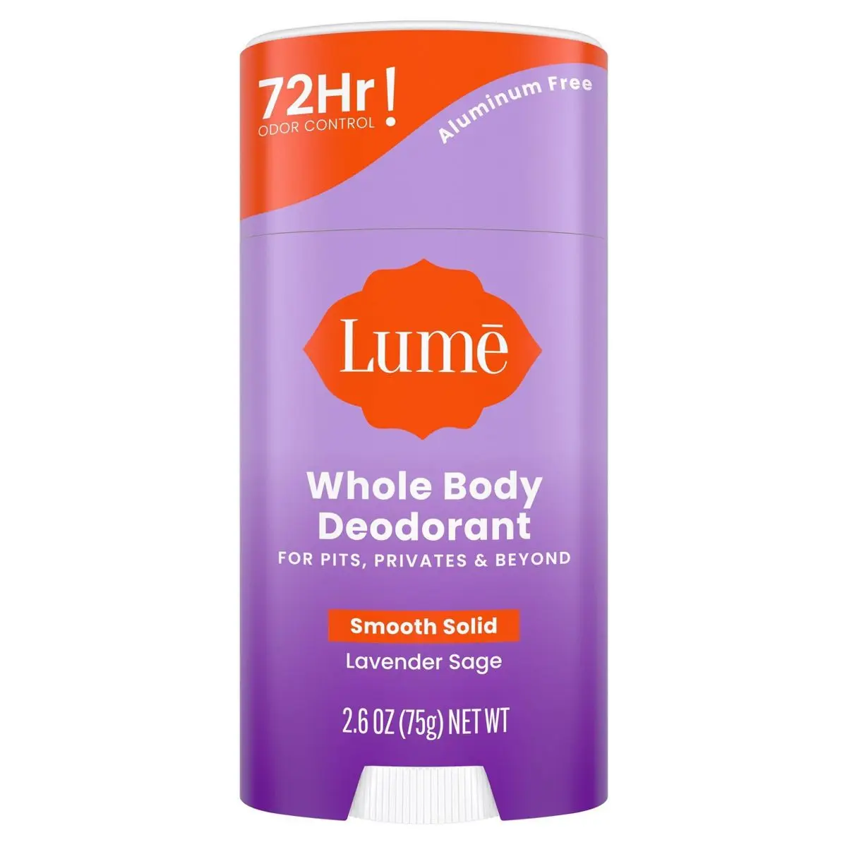 Whole Body Women's Deodorant - Smooth Solid Stick - Aluminum Free - Lavender Sage Scent - 2.6oz
Whole Body Women's Deodorant - Smooth Solid Stick - Aluminum Free - Lavender Sage Scent - 2.6oz