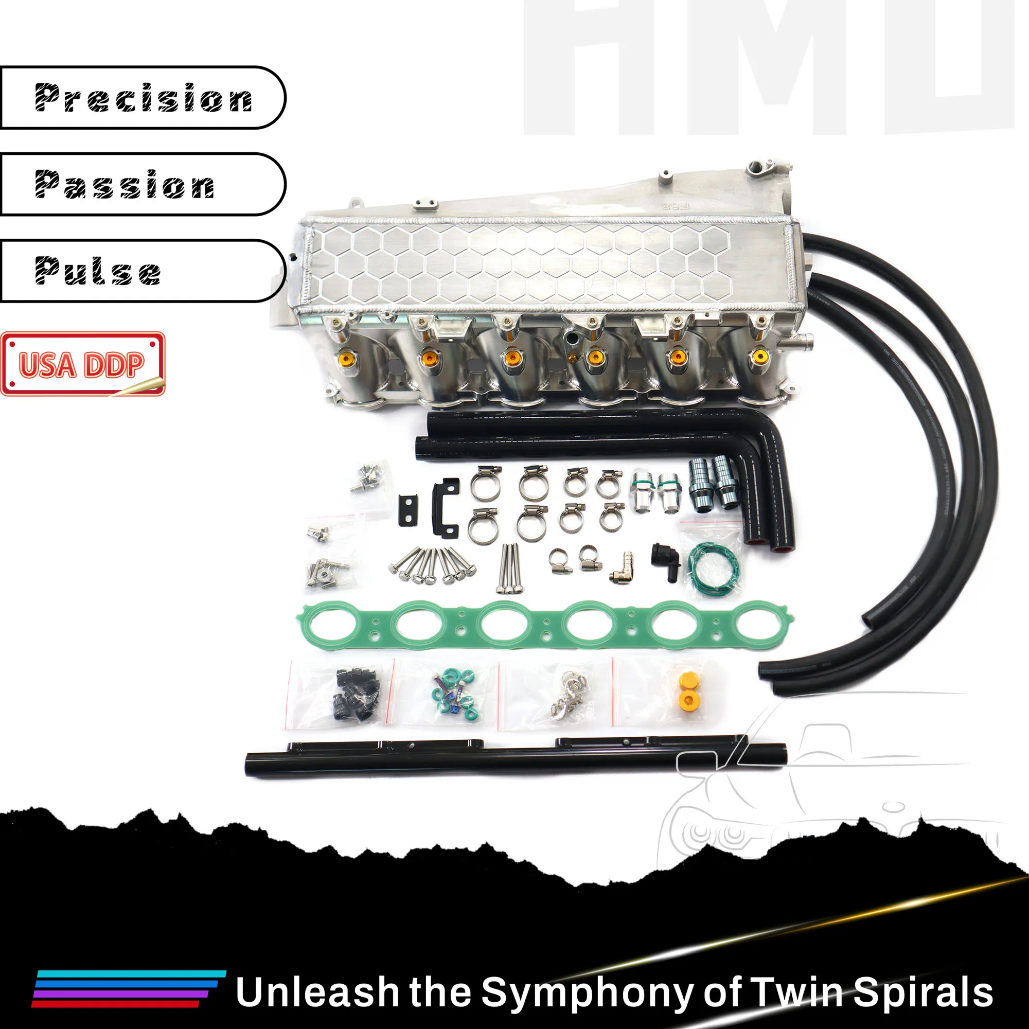 Кастомизация HMD для BMW B58 GEN1: Спортивный впускной коллектор из алюминия, улучшенная мощность, автозапчасти
Кастомизация HMD для BMW B58 GEN1: Спортивный впускной коллектор из алюминия, улучшенная мощность, автозапчасти