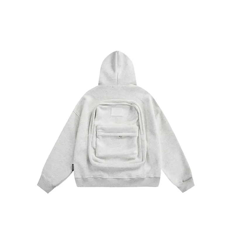 American trendy brand three-dimensional backpack hooded cardigan sweater men's spring niche design zipper jacket
American trendy brand three-dimensional backpack hooded cardigan sweater men's spring niche design zipper jacket