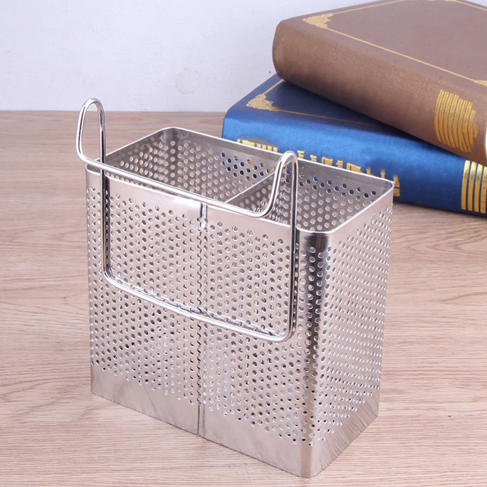 2 pcs Stainless Steel Chopstick Holder Kitchen Utensil Cutlery Organizer Spoon Fork Storage Space Saving Design
2 pcs Stainless Steel Chopstick Holder Kitchen Utensil Cutlery Organizer Spoon Fork Storage Space Saving Design