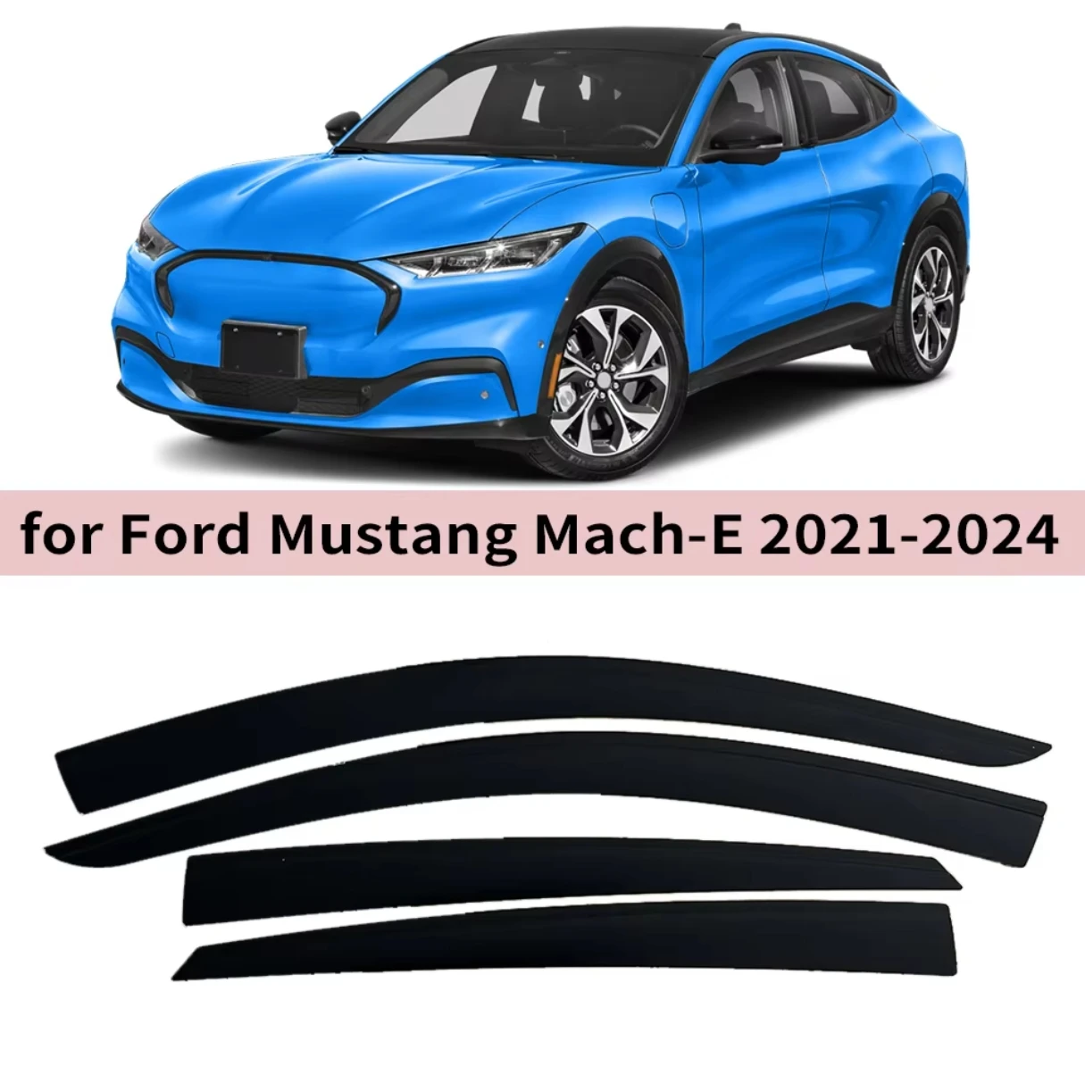For Ford Mustang Mach-E 2021 2022 2023 2024 Wind Deflectors Rain Guards Door Visor Vent Shades Ventvisor Window Visor
For Ford Mustang Mach-E 2021 2022 2023 2024 Wind Deflectors Rain Guards Door Visor Vent Shades Ventvisor Window Visor
