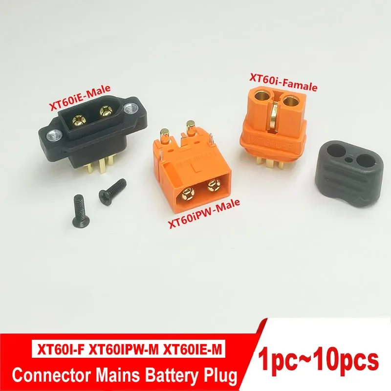 1/5/10pcs XT60i Aeromodelling Power Battery Plug with Signal Pin XT60IE-M XT60I-F XT60IPW-M Gold-Plated Male/Female Connector
1/5/10pcs XT60i Aeromodelling Power Battery Plug with Signal Pin XT60IE-M XT60I-F XT60IPW-M Gold-Plated Male/Female Connector