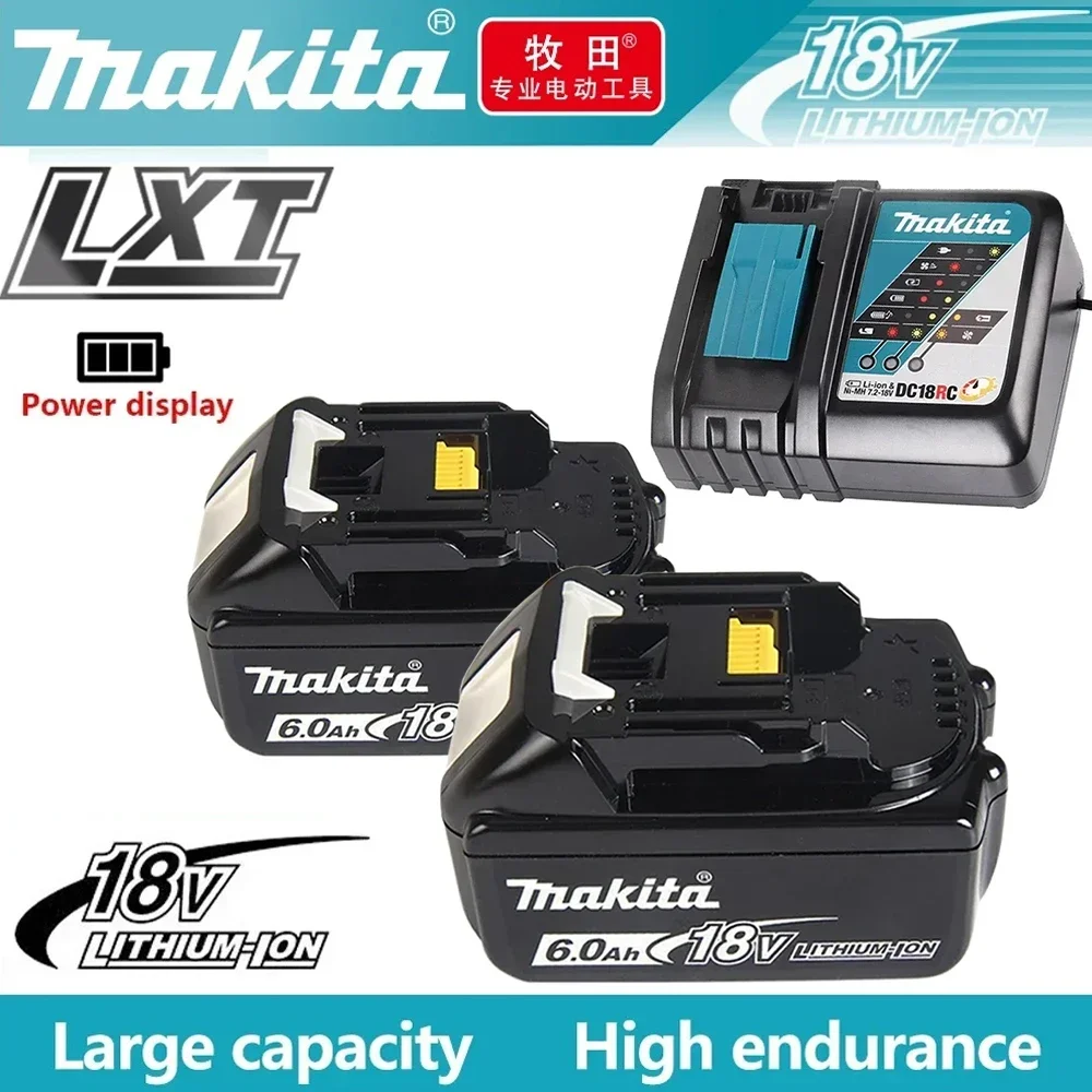 100% Original Makita 6Ah/5Ah/3Ah for Makita 18V Battery BL1830B BL1850B BL1850 BL1840 BL1860 BL1815 Replacement Lithium Battery
100% Original Makita 6Ah/5Ah/3Ah for Makita 18V Battery BL1830B BL1850B BL1850 BL1840 BL1860 BL1815 Replacement Lithium Battery