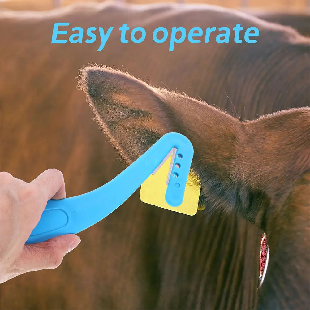2Pcs Livestock Ear Tag Remover Multipurpose Heavy Duty Cutter Tool Farm Animal Ear Tags Removal for Cattle Pig Sheep Goat
2Pcs Livestock Ear Tag Remover Multipurpose Heavy Duty Cutter Tool Farm Animal Ear Tags Removal for Cattle Pig Sheep Goat