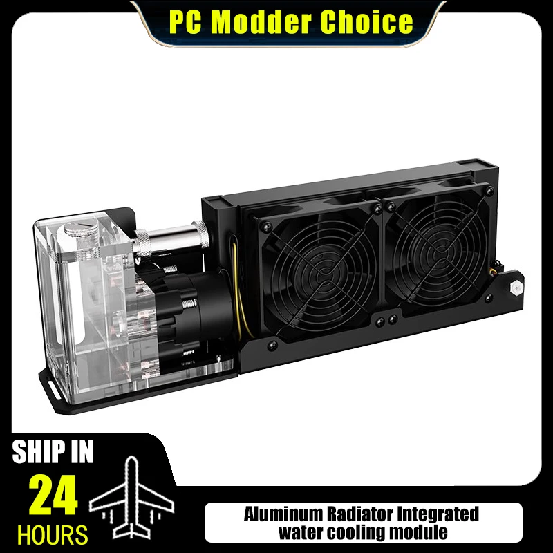 FreezeMod Mini3D Printer/Phone/Tablet AIO Water Cooler Cooling Module Dual Fans RPM 2000/4000,160Rad. Connect 4X6MM Soft Tube
FreezeMod Mini3D Printer/Phone/Tablet AIO Water Cooler Cooling Module Dual Fans RPM 2000/4000,160Rad. Connect 4X6MM Soft Tube