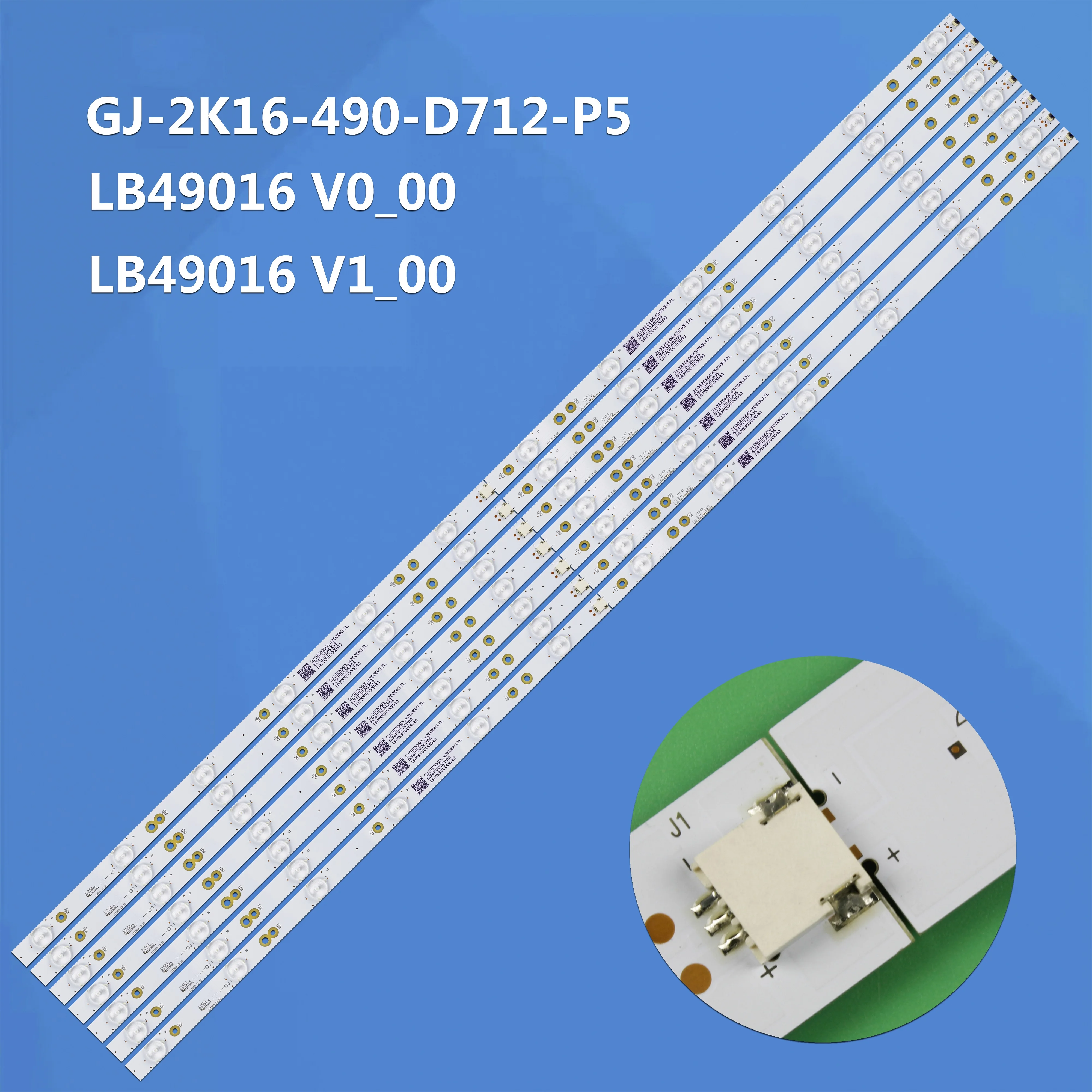 Светодиодная лента, 14 шт., для 49PUH6101 49PUS6581 49PUS7272 49PFF5701 49PUS6551 LB49016 V1_00 GJ-2K16-490-D712-P5-R L TPT490U2-EQLSJA.G
Светодиодная лента, 14 шт., для 49PUH6101 49PUS6581 49PUS7272 49PFF5701 49PUS6551 LB49016 V1_00 GJ-2K16-490-D712-P5-R L TPT490U2-EQLSJA.G